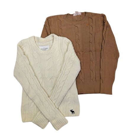 Y2K Net Cable Knitwear