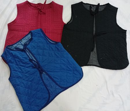 CR7052 Upcycled Comforter Vest