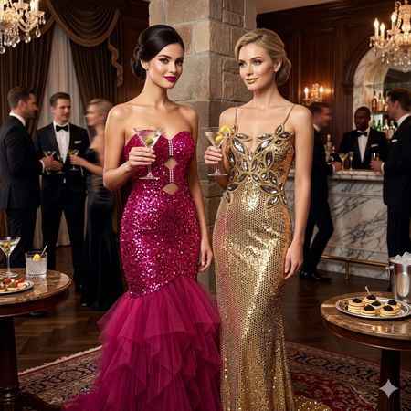 AV-1284 Y2K Style Party Dress