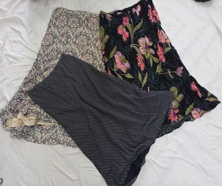 CR7056 Y2K Poly Skirts