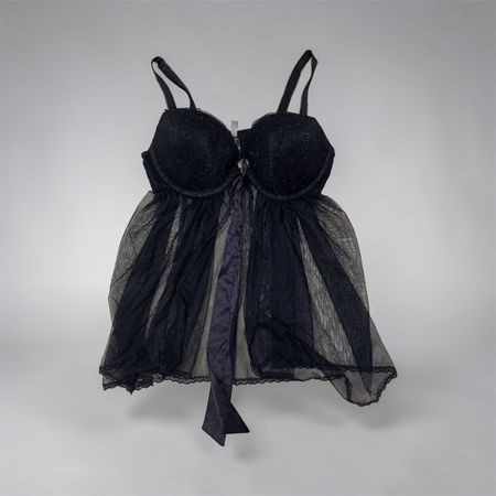 Y2Kベビードールトップス