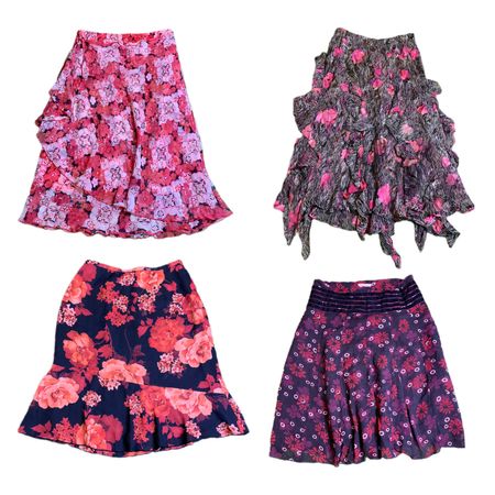 Y2K Forest Vibe Printed Maxi Skirts RW-1698