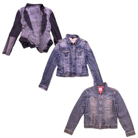 Y2K Unique Denim Jacket RW-1702