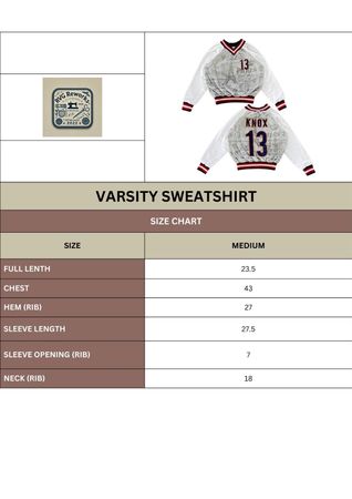 Upcycled Varsity Sweatshirt