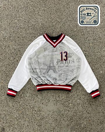 Upcycled Varsity Sweatshirt