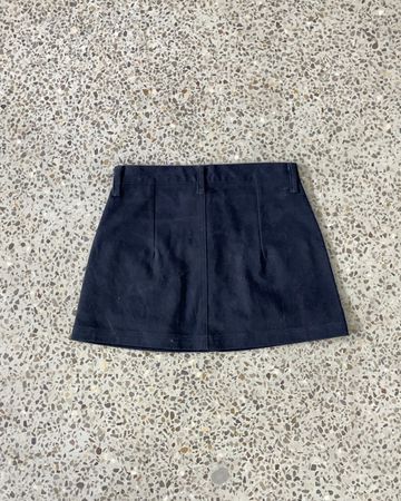 Upcycled Utility Mini Skirt