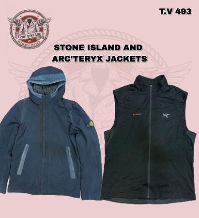 Stone Island And Arcteryx Jacket TV 493