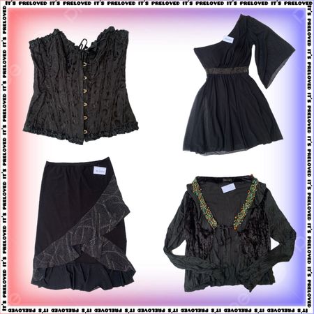 Goth Estate Owner - tops, dresses, skirts (SS-2168)
