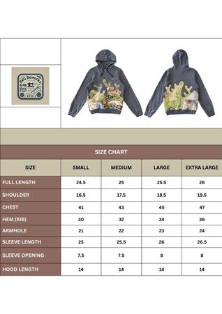 Upcycled Tapestry Panel Hoodie