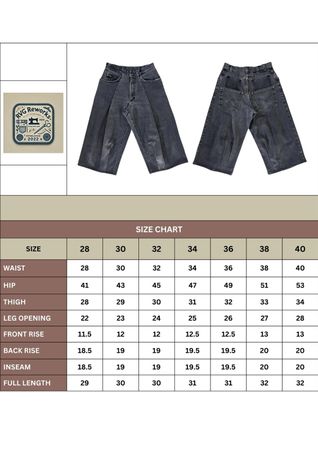 Upcycled Denim Wrap Shorts