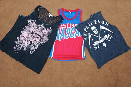 Vintage Graphic Crop Tees