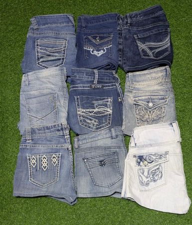 WALLFLOWER AND OTHER MIX BRANDS MINI SHORTS (C 81)