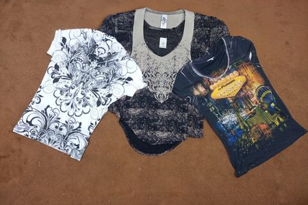 Y2K Embellished Tops