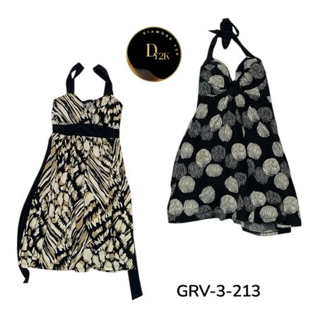 Y2K Schwarzes Poly Kleid – Retro Streetwear Essential (GRV-3-214)