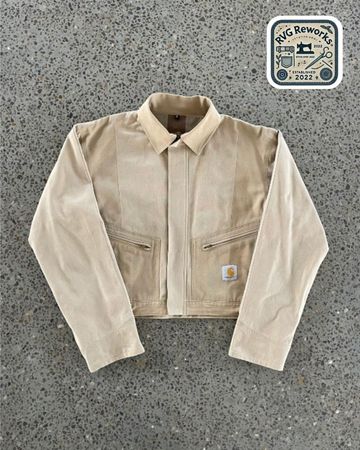 Upcycled Chromatic Carhartt Workwear Jacket