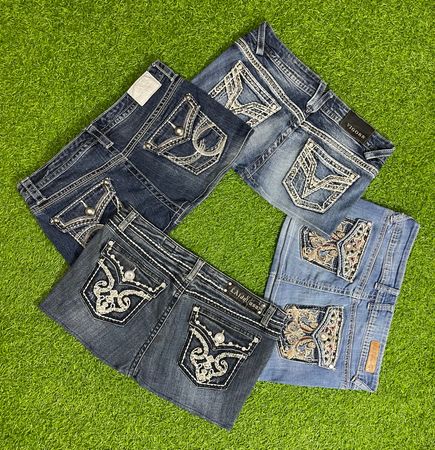 Y2K Embroidered Mini Skirts