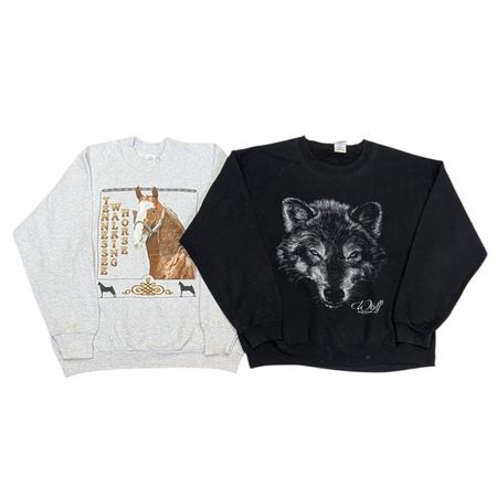 Vintage Printed Sweatshirts