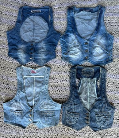 デニムベスト 20点