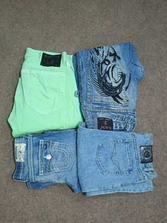 True religion Versace and Hip Hop Jeans