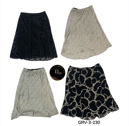 Authentic Y2K Poly Skirt – Vintage 2000s Style (GRV-3-230)