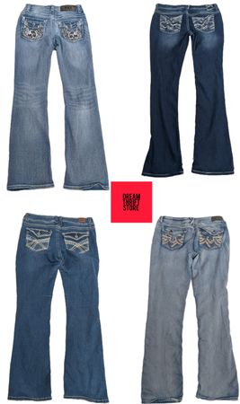 DESIGNER JEANS BRAND'S INCULOADED SKY, SILVER, WALLFLOWER,ETC