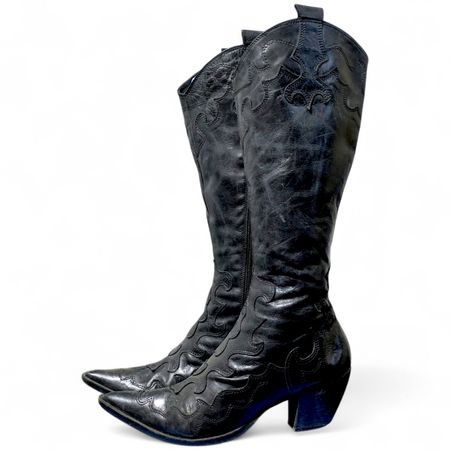 SA461 Beautiful Women's High knee Tall Boots - Exotic Skin and More