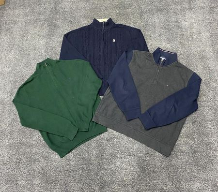 US Polo Assn & Ralph Lauren Quarter Zippers Sweaters - (27/03)