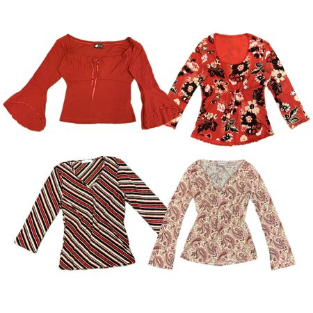 Y2K Romantic Vibe Full Sleeve Tops RW-1706