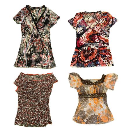 Y2K Nature Vibe Baby Tiss RW-1707