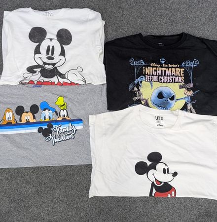 CRZ2107 Disney Mickey Mouse T-Shirts