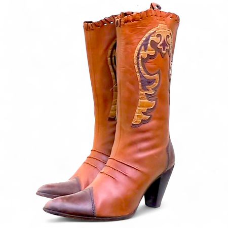 SA464 Vintage Style Women's High knee Tall Boots Collection 🔥