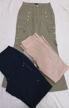 CR7086 Y2K Ladies Cargo Pants