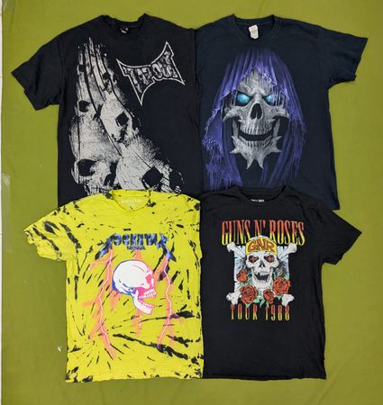💥 RV2593 T-shirts skeleton