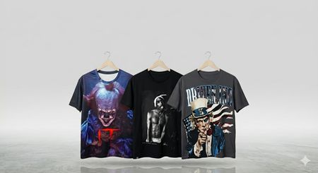 Camiseta de hombre estampada