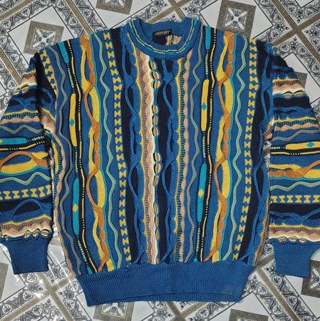 Coogi-Style Sweater unbranded