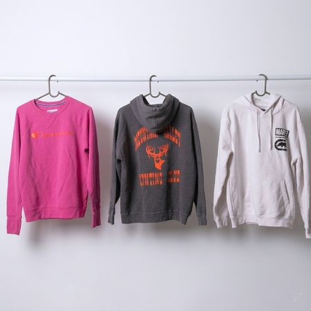 Mixed Branded Hoodies & Sweatshirts Bundle – Champion, Adidas, Reebok, Marvel & More