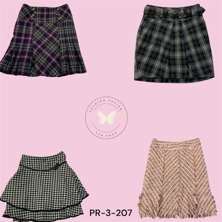 Classic A-Line Wool Skirt for Women – Warm & Stylish (PR-3-207)