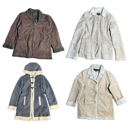 Y2Kユニークスエードコート（TVL-392）