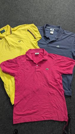 Branded 3 Button Polos
