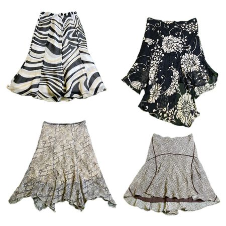 Y2K Grunge Maxi Skirts RE-2928