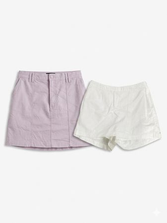 (FV-1016) Lee Mix Mini skirts