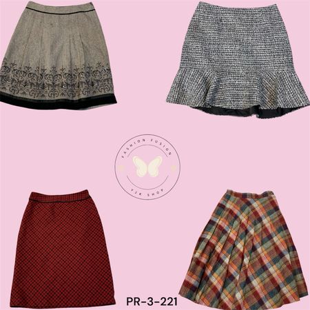 Women’s Wool A-Line Skirt – Warm & Stylish (PR-3-221)