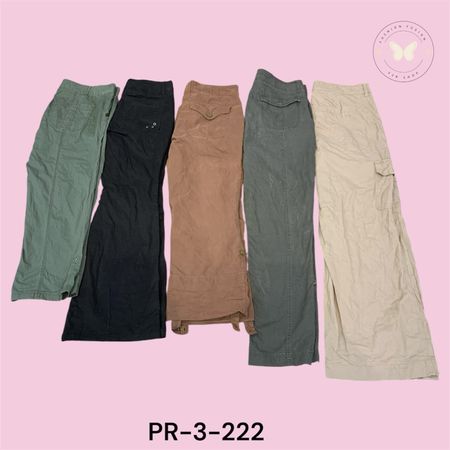 Women’s Slim-Fit Cargo Pants – Casual Streetwear (PR-3-222)