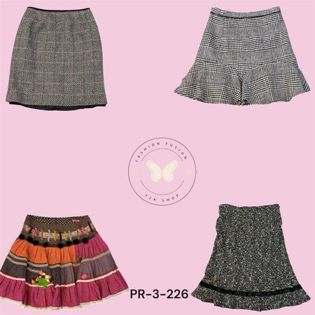 Elegant Wool A-Line Skirt for Women” (PR-3-226)
