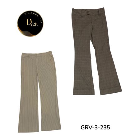 Y2K Style Poly Pants – Clean & Versatile Look (GRV-3-235)