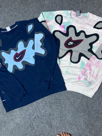 Upcycle Nike Patchwork Jumper