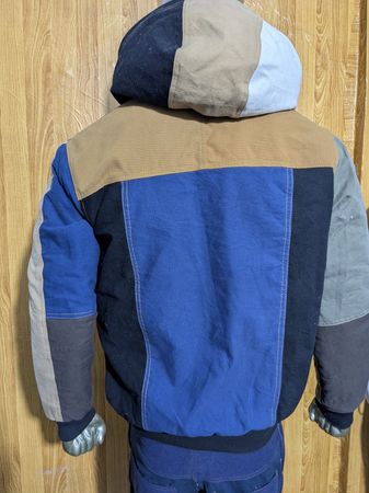 アップサイクル カーハート フーディ ジャケット