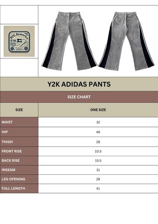 Upcycled Y2K Adidas Corduroy Pants