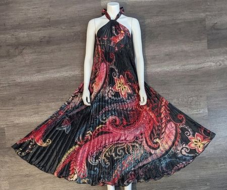 4521 - Y2K Style Silk Dress