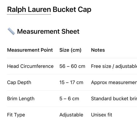 Up cycled Polo Ralph Lauren Bucket Hat